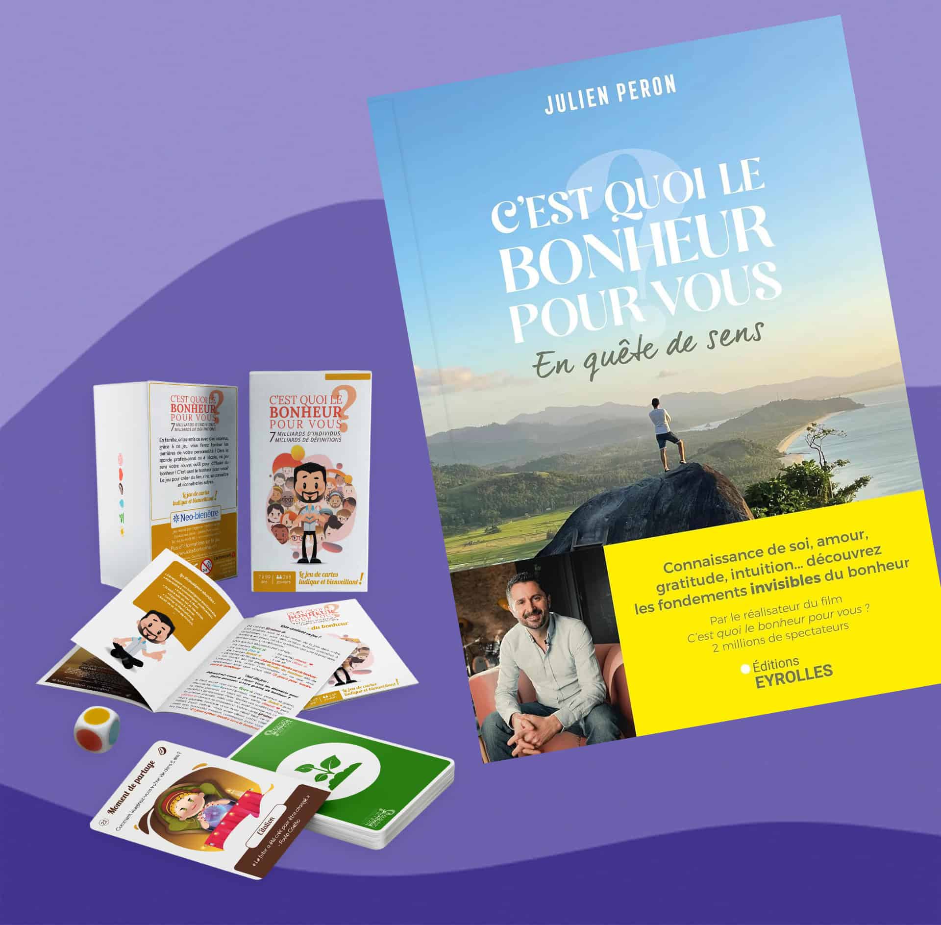 Pack livre En quête de sens + jeu de cartes